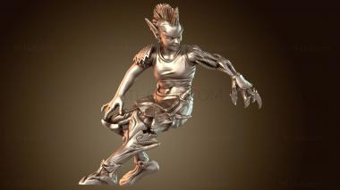 3D модель Лесные эльфы Лиомен Лоял (STL)