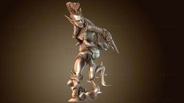 3D модель Танцор войны лесных эльфов (STL)