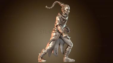 3D модель Лесные эльфы линейные свирепые (STL)