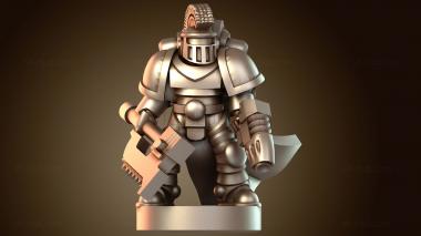 3D модель Пожиратели Миров Капитан Смелый (STL)