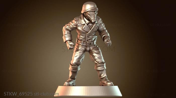 Military Поклонники опытных линейных игроков