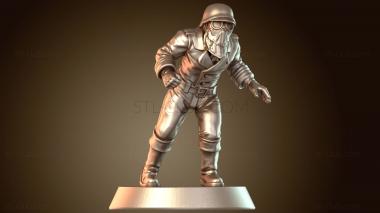 3D модель Поклонники Линейные игроки Шарп (STL)