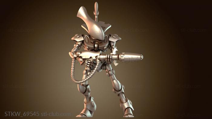 Military Ноги Призрачного Стража бронированные