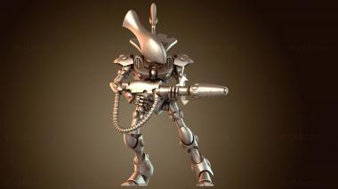 3D модель Ноги Призрачного Стража бронированные (STL)