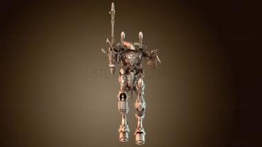 3D модель Призрачный рыцарь Двойной (STL)