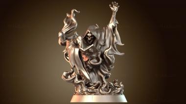 3D модель Призрак Чернокнижник Мистик (STL)