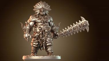 3D модель Бог гнева Чалчиутотолин (STL)