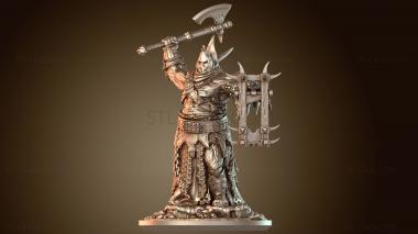 3D модель Палач культа Бога Гнева (STL)