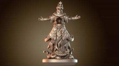 3D модель Фанатик культа Бога Гнева (STL)