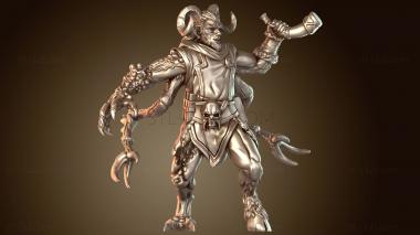 3D модель Гнев Бога Проклятого Сатира Тьмы (STL)