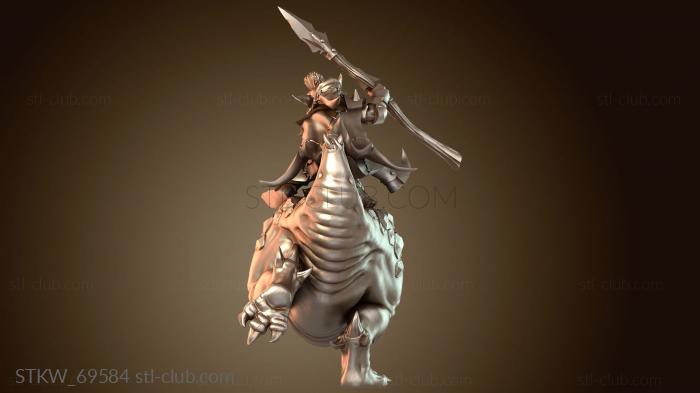 Military Лидер гоблинов Вуртбелза на Кавехорроре