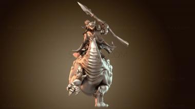 3D модель Лидер гоблинов Вуртбелза на Кавехорроре (STL)