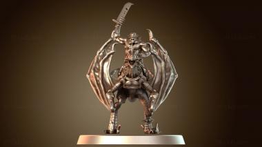 3D модель Всадник на виверне (STL)