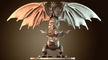 3D модель Виверн Варбосс Бронированный (STL)