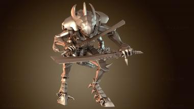 3D модель Ксено-мечник Проворный (STL)