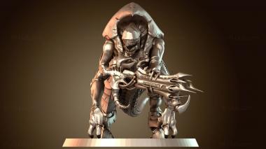 3D модель Ксено-Тиран-Страж-Злобный (STL)