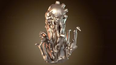 3D модель Ксеноморфы Биоворе Споровый Взрыв (STL)