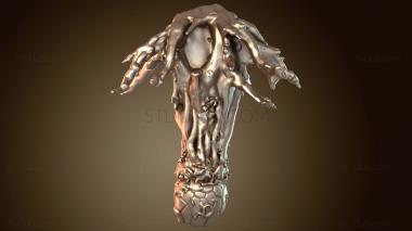 3D модель Взрыв спор ксеноморфов-биоворов (STL)