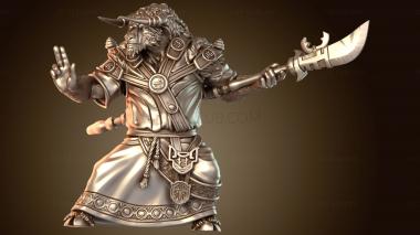 3D модель Як Фолк Шаманизм (STL)