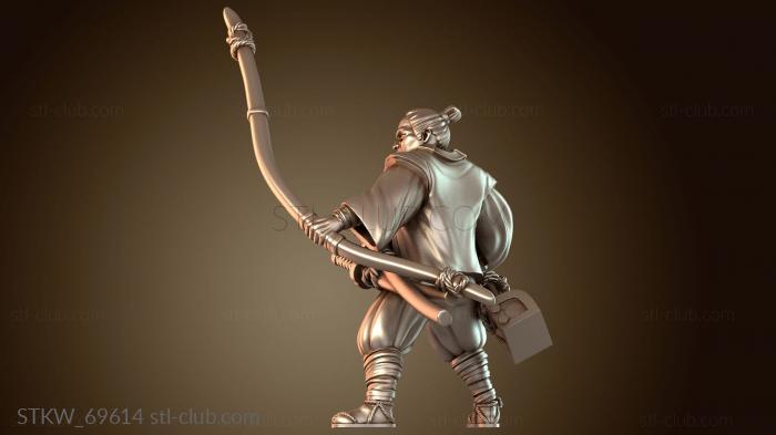 Лучник с длинным луком Яма Буси