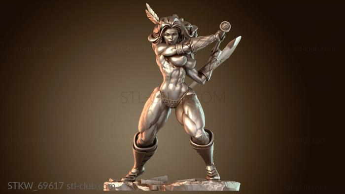 Ян Амазонка с топором