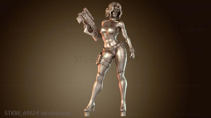 Military Елена Белова, боец эстафетной палочки