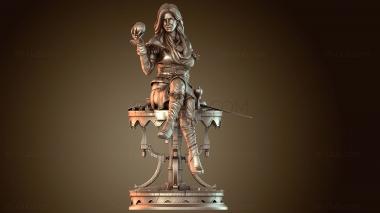 3D модель Йеннифэр Венгерберг (STL)