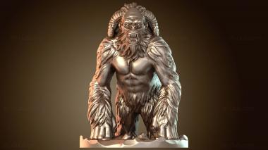 3D модель Йети Дикий (STL)