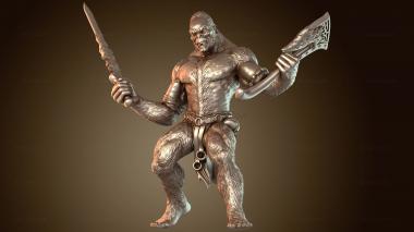 3D модель Свирепый Йети (STL)