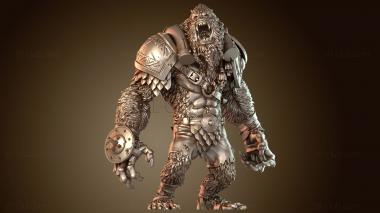 3D модель Йети Брутфан (STL)