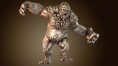 3D модель Свирепый Йети (STL)