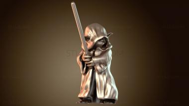 3D модель Йода (STL)