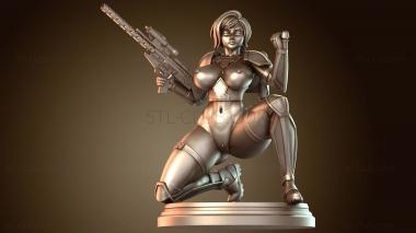 3D модель Девушка-Йода Сабина Запретная (STL)