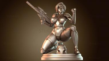 3D модель Девушка-Йода Сабина Скрытая (STL)