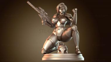 3D модель Девушка-Йода Сабина Тихая (STL)