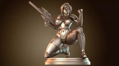 3D модель Девушка-Йода Сабина Молчаливая (STL)