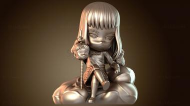 3D модель Йору Война Дьявол Бензопила Человек Чиби (STL)