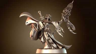 3D модель Молодая жрица Энири, Возвышенный Инквизитор (STL)