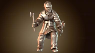 3D модель Молодой викинг (STL)