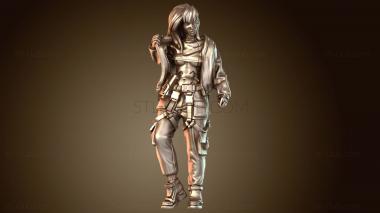 3D модель Юмико Сатико Радостная (STL)