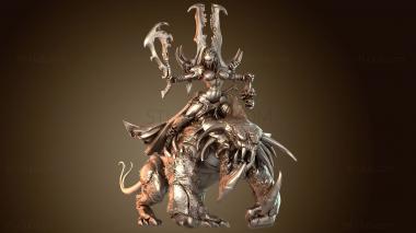 3D модель Зариат на Варгозавре (STL)