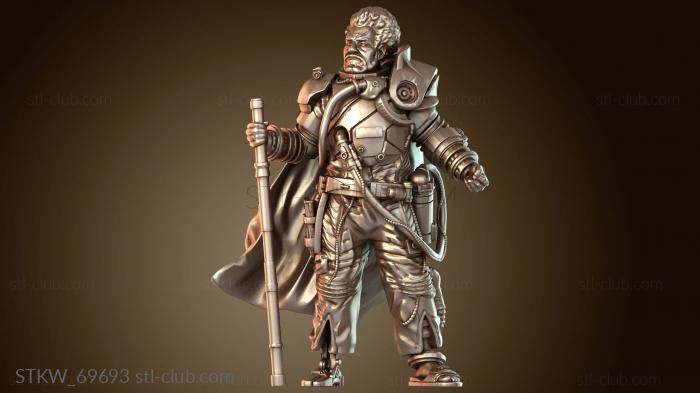 Military Командир-фанатик с Warhammer