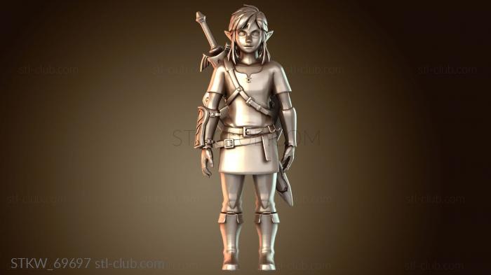 Military Коннектор для туники чемпиона BOTW от Zelda Characters