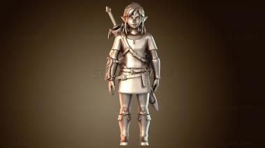 3D модель Коннектор для туники чемпиона BOTW от Zelda Characters (STL)