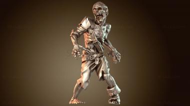 3D модель Зом Буа Разложившийся Зомби (STL)