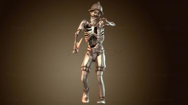 3D модель Гниющий зомби (STL)