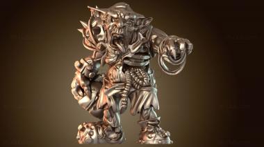 3D модель Проклятый зомби (STL)