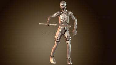 3D модель Пробужденный зомби (STL)