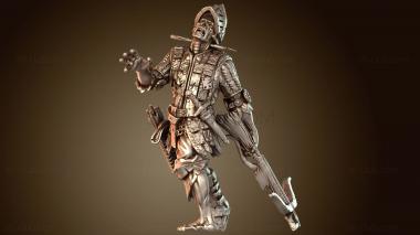 3D модель Зомби-арбалетчик (STL)