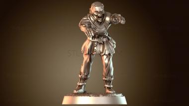 3D модель Зомби Джаггернаут (STL)